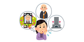 葬儀社と打ち合わせ